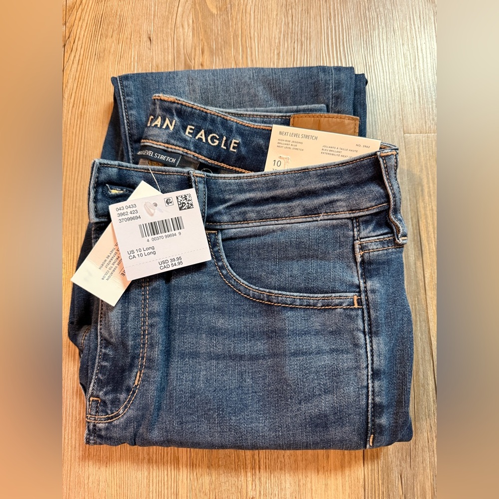 American Eagle Outfitters Women's Dark Blue Denim